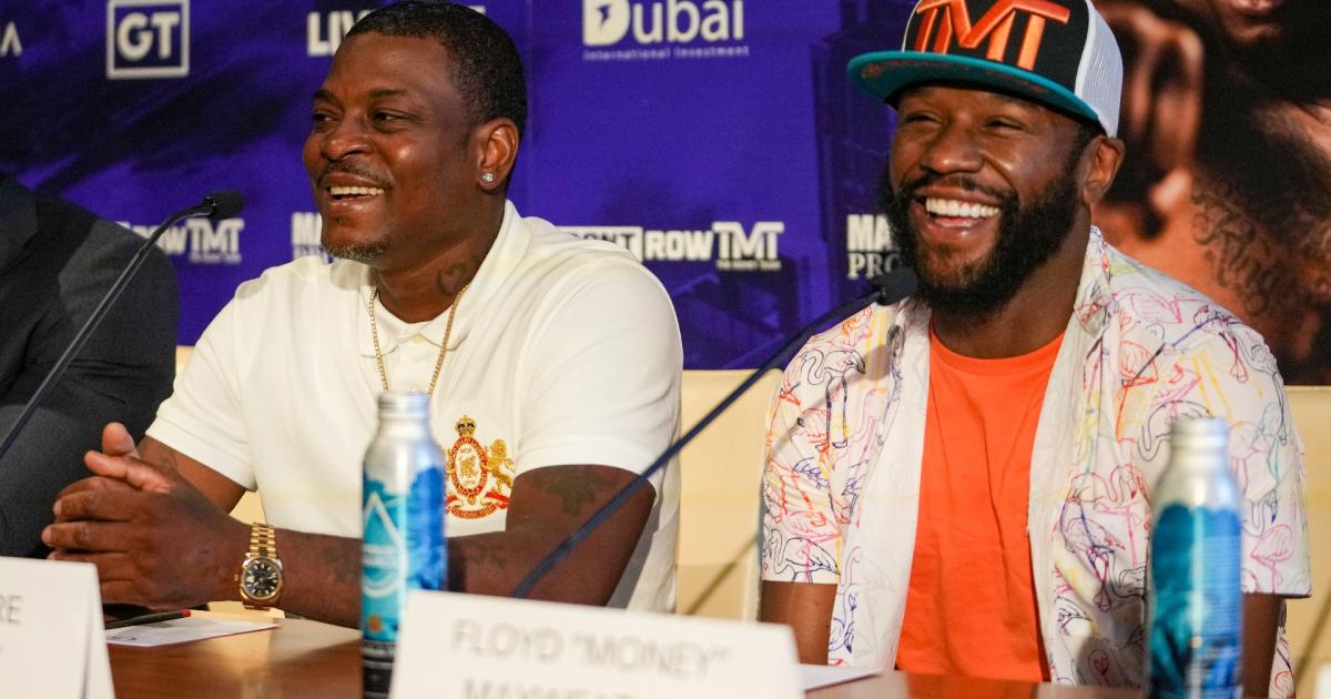 What time is Floyd Maywearher vs. Don Moore? Possible new date for postponed 2022 boxing exhibition fight in Dubai