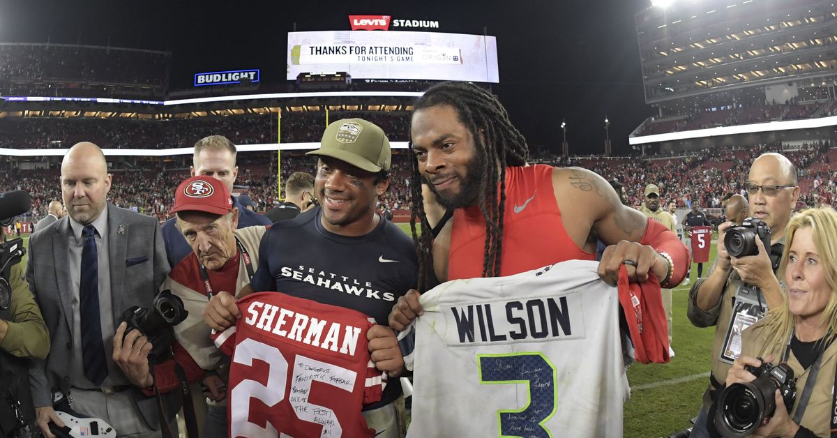 Richard Sherman claims Russell Wilson was held to a different standard with Seahawks